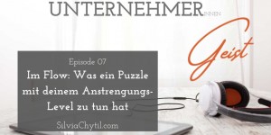 Beitragsbild des Blogbeitrags UGP07 – Im Flow: Was ein Puzzle mit deiem Anstrengungs-Level zu tun hat 