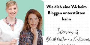 Beitragsbild des Blogbeitrags Wie dich eine VA beim Bloggen unterstützen kann (Interview mit Kristin Holm) 