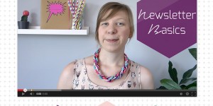 Beitragsbild des Blogbeitrags Mini Blog Booster #2: Newsletter Basics für Blogger