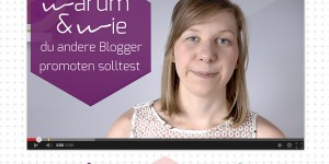 Beitragsbild des Blogbeitrags Mini Blog Booster #7 – Warum und wie du andere Blogger promoten solltest