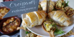 Beitragsbild des Blogbeitrags Pikantes Croissant mit Topfenfülle