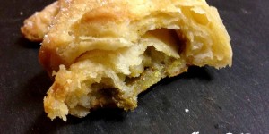 Beitragsbild des Blogbeitrags Topfenkipferl mit Nougatfüllung