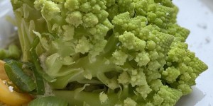 Beitragsbild des Blogbeitrags Romanesco mit Walnusscreme
