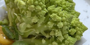 Beitragsbild des Blogbeitrags Romanesco mit Walnusscreme 