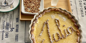 Beitragsbild des Blogbeitrags Ricotta Zitronen Tarte 