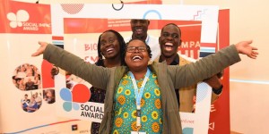Beitragsbild des Blogbeitrags Global Social Wall for a Global Event Walls.io at Social Impact Award