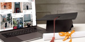 Beitragsbild des Blogbeitrags How Universities Turned Virtual Commencement Ceremonies Into an Interactive Experience  A Microsite, a YouTube Live-Stream and a Social Wall Is All You Need 