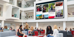 Beitragsbild des Blogbeitrags Social Walls for Universities Tips and Best Practices for Using Social Walls for Universities