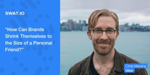 Beitragsbild des Blogbeitrags Chris Messina, Uber: “How Can Brands Shrink Themselves to the Size of a Chatbot?”