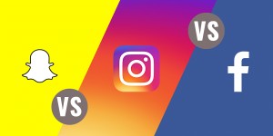 Beitragsbild des Blogbeitrags How Brands Use Snapchat, Facebook and Instagram Stories 