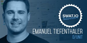 Beitragsbild des Blogbeitrags Emanuel Tiefenthaler, D/UNIT (Germany): “Reply to every single user comment.”