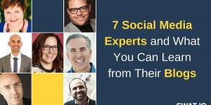 Beitragsbild des Blogbeitrags 7 Social Media Experts and What You Can Learn from Their Blogs