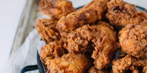 Beitragsbild des Blogbeitrags American Style Fried Chicken & Coleslaw