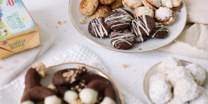 Beitragsbild des Blogbeitrags Kekserlmadness 2018: Schneebälle, Schokokipferl & Peanut Butter Cookies (Anzeige)