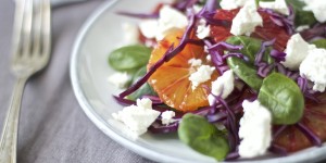 Beitragsbild des Blogbeitrags winterlicher Salat