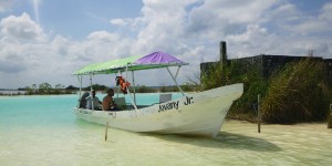 Beitragsbild des Blogbeitrags Backpacking Mexico VII: angekommen im Paradies – Laguna Bacalar 