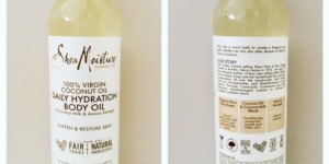 Beitragsbild des Blogbeitrags Shea Moisture, Daily Hydration Virgin Coconut Oil to soften & restore the skin 