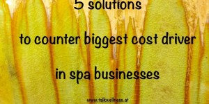 Beitragsbild des Blogbeitrags 5 solutions to counter biggest cost driver in spa businesses