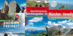Beitragsbild des Blogbeitrags Weihnachtliche Buchgeschenke für AlpenüberquererInnen