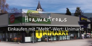 Beitragsbild des Blogbeitrags Mehr Regionalität und Bio – Unimarkt