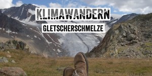Beitragsbild des Blogbeitrags Gletscheranblick zum Dahinschmelzen