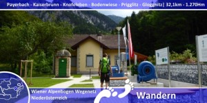 Beitragsbild des Blogbeitrags Von Payerbach nach Gloggnitz über Kaiserbrunn 