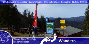 Beitragsbild des Blogbeitrags Puchberger Hüttenrunde