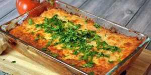 Beitragsbild des Blogbeitrags Kartoffelauflauf mit Hackfleisch und Käse