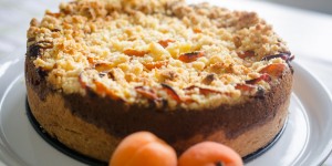 Beitragsbild des Blogbeitrags Eine fruchtige Marillen-Topfen Torte backen