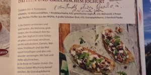Beitragsbild des Blogbeitrags Gesundes Frühstück gibt Kraft für den Gassigang