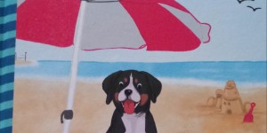 Beitragsbild des Blogbeitrags Ein Welpe zieht ein und Charlie macht Urlaub