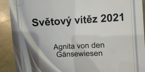 Beitragsbild des Blogbeitrags FCI Weltsieger 2021 ist Agnita von den Gänsewiesen