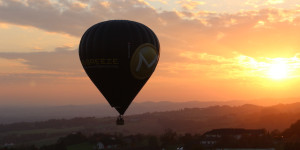 Beitragsbild des Blogbeitrags Heißluftballonfahrt