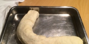 Beitragsbild des Blogbeitrags Krautstrudel mit Paprikasauce 