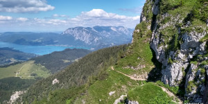 Beitragsbild des Blogbeitrags Voralpenweg 04: Übern Schafberg
