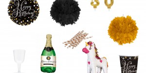 Beitragsbild des Blogbeitrags Top Partyartikel für eine gelungene 30er Geburtstagsfeier