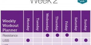 Beitragsbild des Blogbeitrags Kayla Itsines Bikini Body Program – Week 2