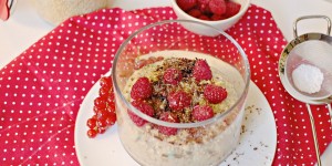Beitragsbild des Blogbeitrags HAPPY HEALTHY BREAKFAST - HIRSEBREI {FEAT. FRISCHEN OBSTSALAT}