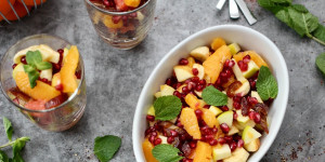 Beitragsbild des Blogbeitrags WINTERLICHER OBSTSALAT 