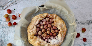 Beitragsbild des Blogbeitrags STACHELBEER-TARTE