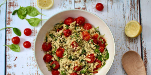 Beitragsbild des Blogbeitrags COUSCOUS-SALAT{SOMMEREDITION} 