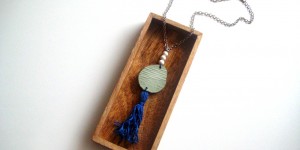 Beitragsbild des Blogbeitrags Einfach selbst gemacht: Tassel-Pendant Kette
