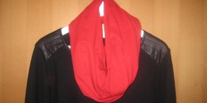 Beitragsbild des Blogbeitrags Loop-Schal ganz einfach selbst genäht 