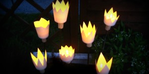 Beitragsbild des Blogbeitrags Zauberhafte Gartenlichter für den Sommer