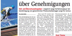 Beitragsbild des Blogbeitrags Oberösterreich als großes Vorbild in Sachen Solaranlagengenehmigung