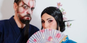 Beitragsbild des Blogbeitrags Halloween Outfit: The Geisha and her Demon 