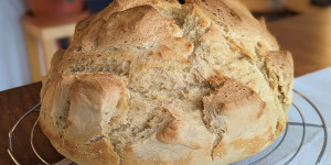 Beitragsbild des Blogbeitrags Einfaches Weizenbrot