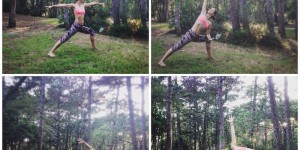 Beitragsbild des Blogbeitrags YOGA & REISEN: Warrior Yoga Flow im Hemingway Park – Lignano, Italien