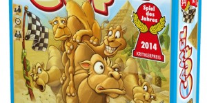 Beitragsbild des Blogbeitrags Camel up! Das Spiel für wettfreudige Kamelliebhaber!    