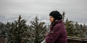 Beitragsbild des Blogbeitrags Winterwandern am Hutwisch in der Buckligen Welt